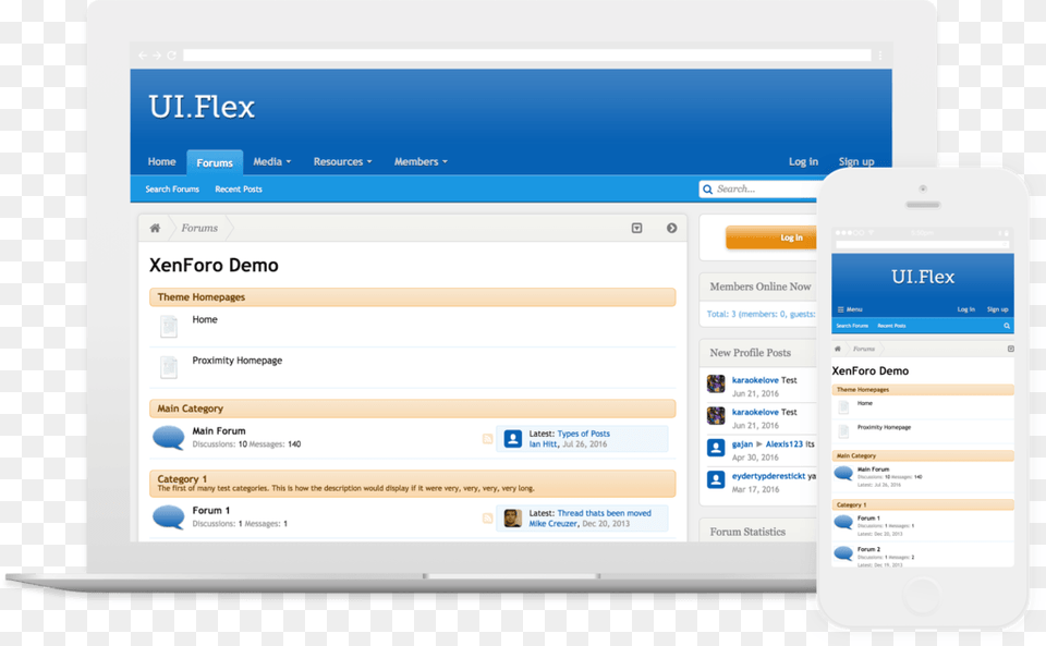 Flex Features Theme Xenforo, File, Text, Electronics, Computer Png