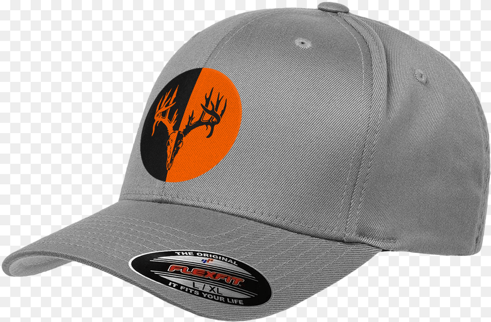 Flex Gray Hat Flexfit, Baseball Cap, Cap, Clothing Png