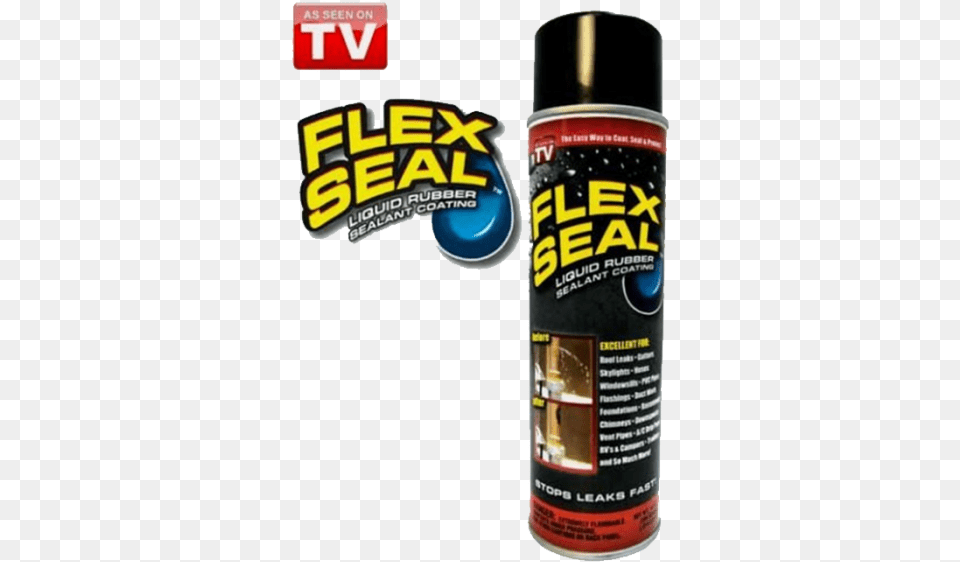 Flex Seal, Can, Spray Can, Tin Free Png