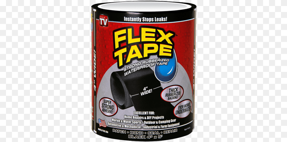 Flex Tape Can, Tin Free Png Download
