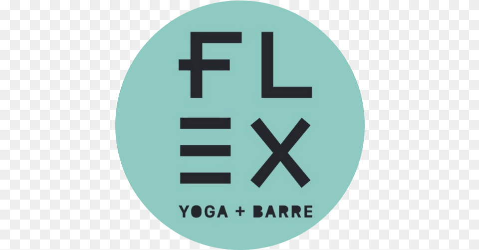 Flex Yoga Barre Icon, Symbol, Logo, First Aid, Text Png Image