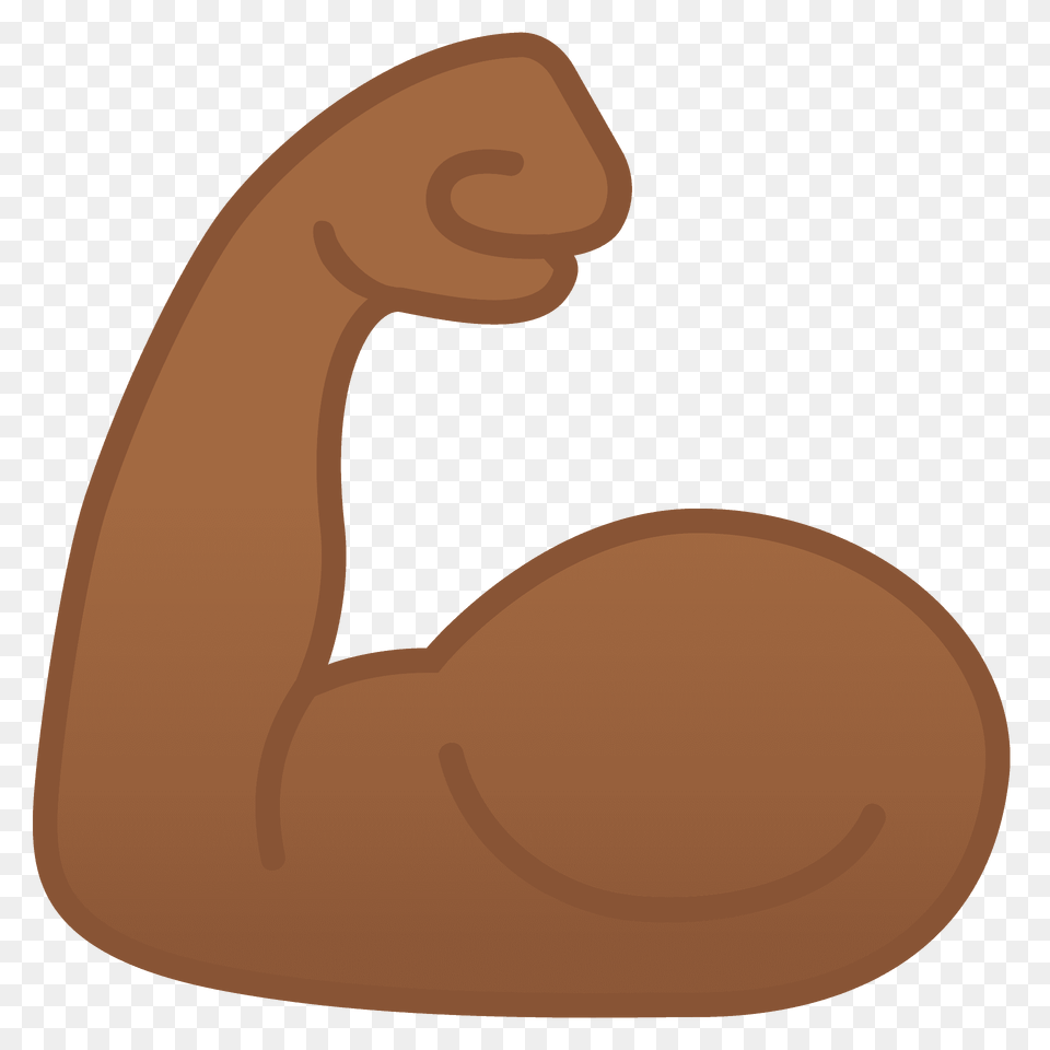 Flexed Biceps Emoji Clipart, Arm, Body Part, Person Free Png