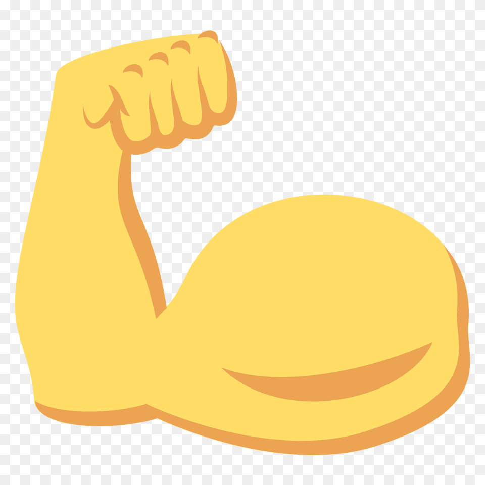 Flexed Biceps Emoji Clipart, Clothing, Swimwear, Arm, Body Part Png