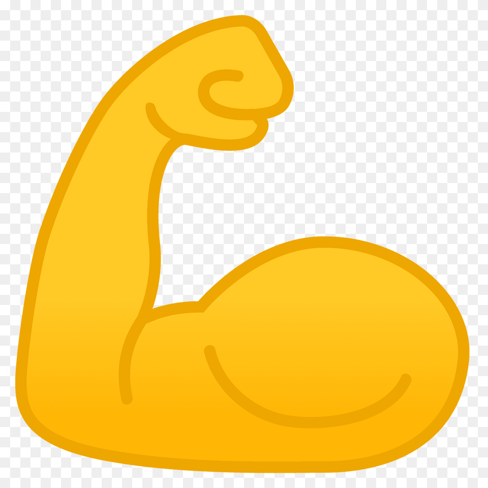 Flexed Biceps Emoji Clipart, Animal Png Image