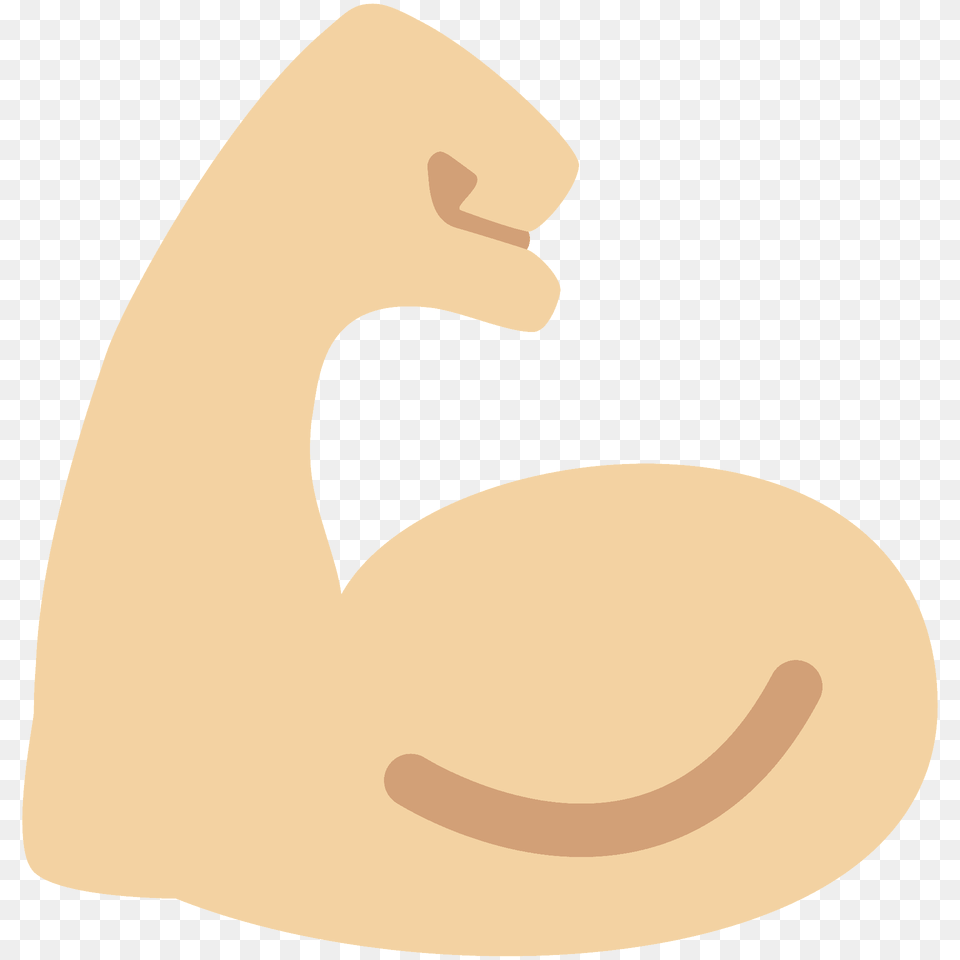 Flexed Biceps Emoji Clipart, Animal, Bird, Swan Png Image