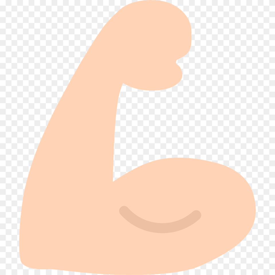 Flexed Biceps Emoji Clipart, Arm, Body Part, Person, Animal Png