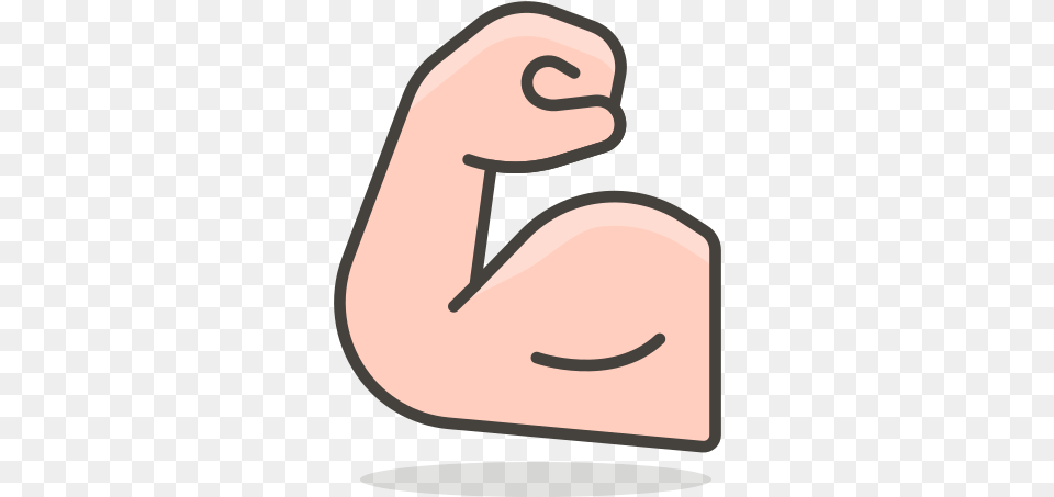 Flexed Biceps Icon Of 780, Text, Animal Free Png