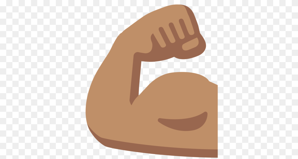 Flexed Biceps Medium Skin Tone Emoji, Device, Appliance, Electrical Device, Animal Png Image