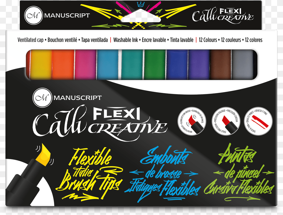 Flexi Markers Packtitle Flexi Markers Pack Callicreative Flexi Marker, Text Png Image