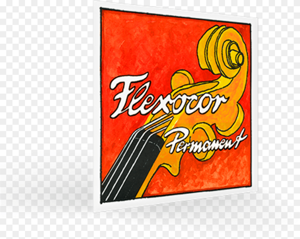 Flexocor Cello Strings Pirastro, Advertisement, Poster, Person, Musical Instrument Png Image