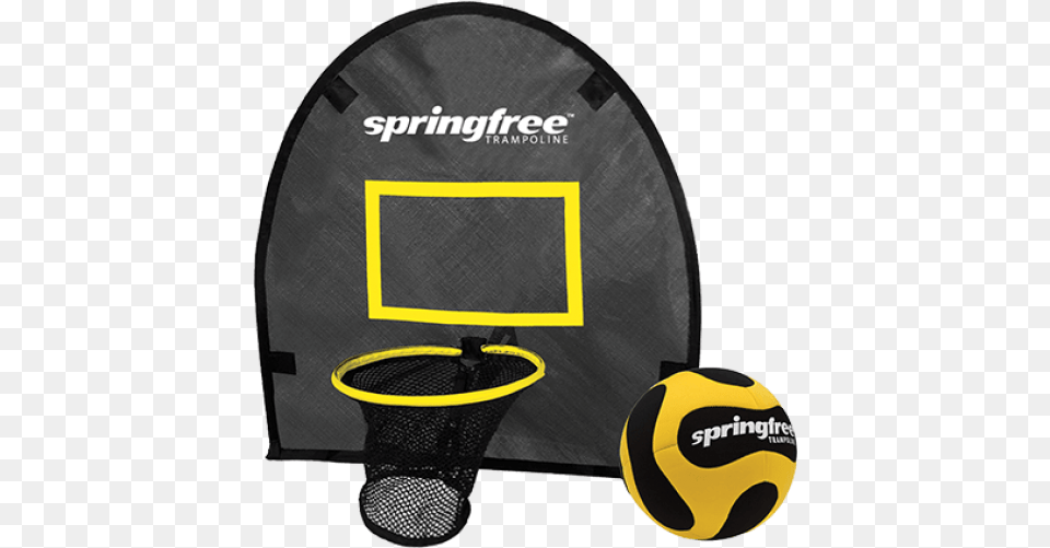 Flexrhoop Trampoline Basketball Hoop Springfree Basketball Hoop, Cap, Clothing, Hat, Ball Free Png