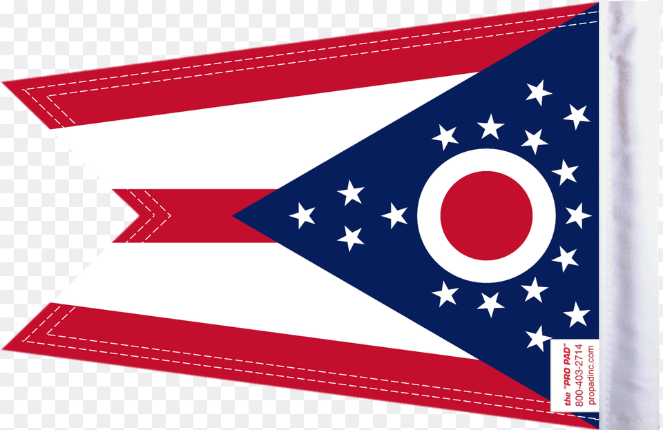 Flg Oh Ohio Flag Ohio State Flag Free Png Download