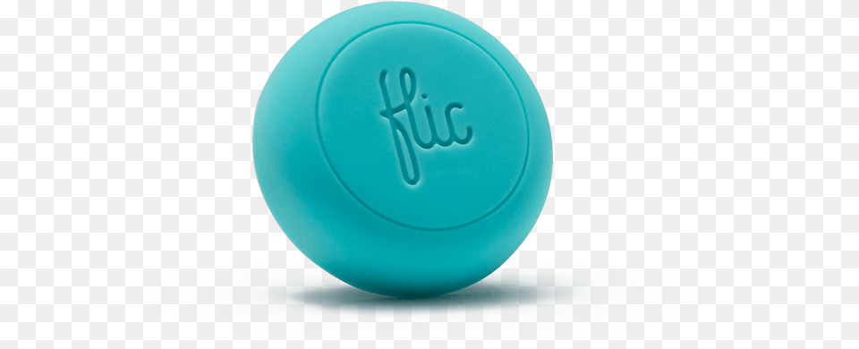 Flic Bluetooth Button, Plate, Turquoise, Medication Free Transparent Png