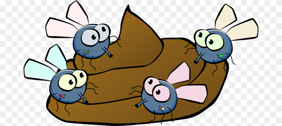 Flies On A Turd Flies On Poop Clipart, Produce, Plant, Fruit, Food Free Png Download