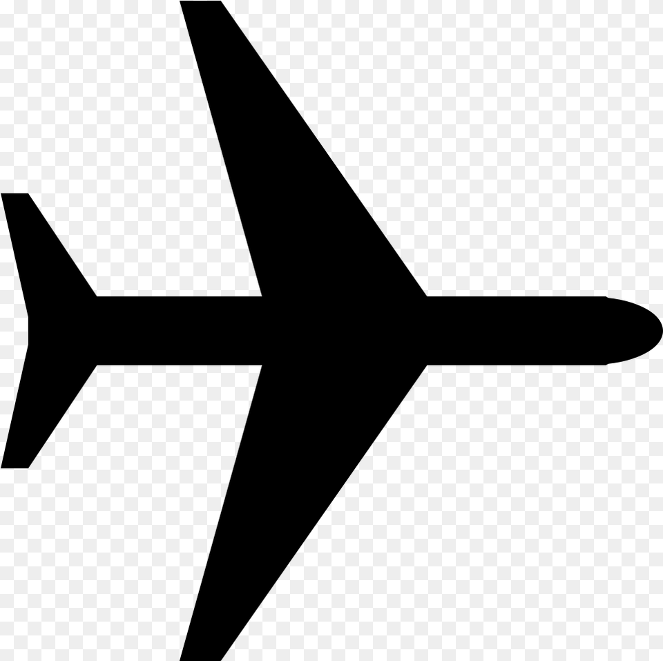 Flight Airplane Rail Transport Computer Icons Aircraft Airplane Logo, Gray Free Transparent Png