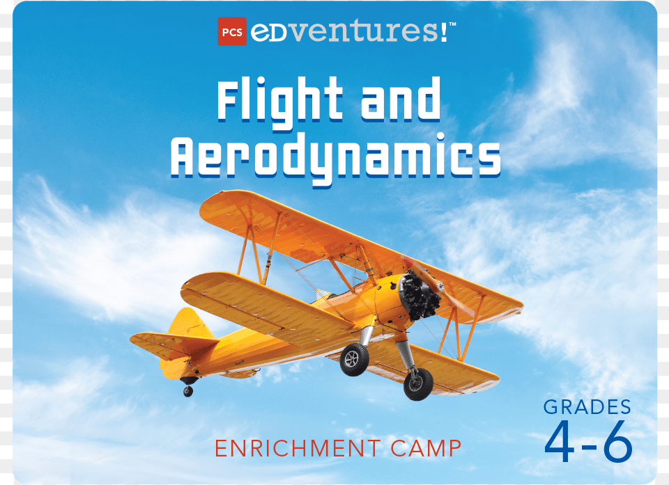 Flight Amp Aerodynamics Camp Pcs Edventures, Aircraft, Airplane, Transportation, Vehicle Free Png