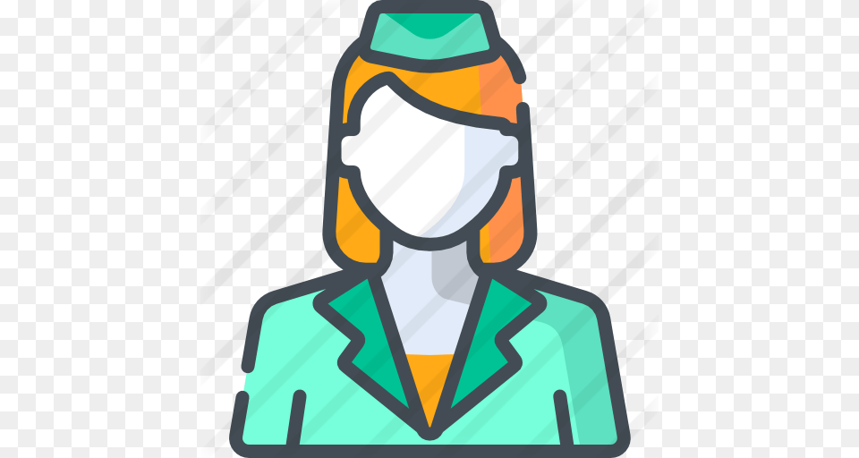 Flight Attendant, Clothing, Hood, Art, Accessories Free Png Download