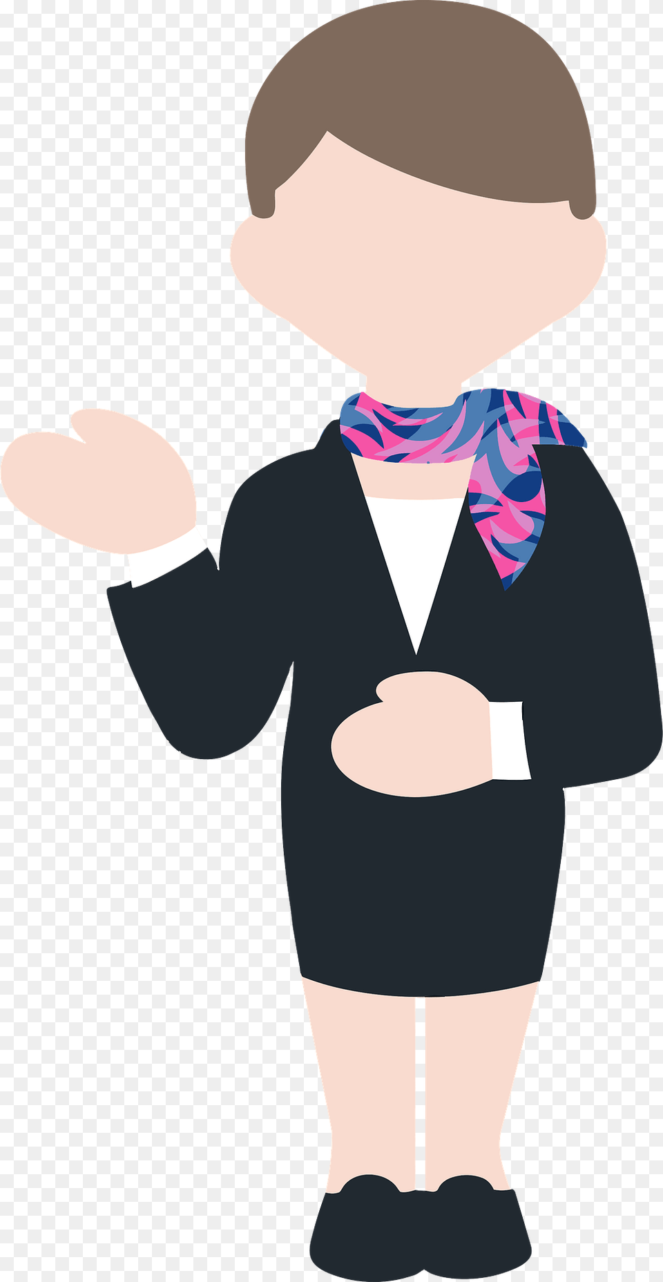 Flight Attendant Clipart, Baby, Person Free Transparent Png