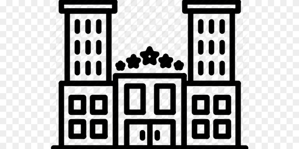 Flight Clipart Hotel Icon Background School Icon, Architecture, Building, Text Free Transparent Png