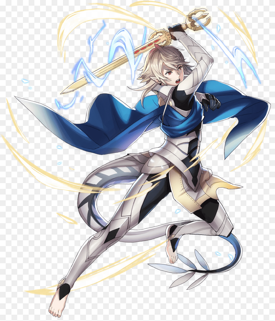 Flight Corrin X Fairy Tail Male Corrin Fire Emblem Heroes, Publication, Book, Comics, Adult Free Transparent Png