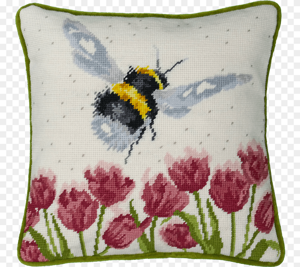Flight Of The Bumble Bee Tapestry Tapestry Kit, Cushion, Home Decor, Animal, Insect Png Image