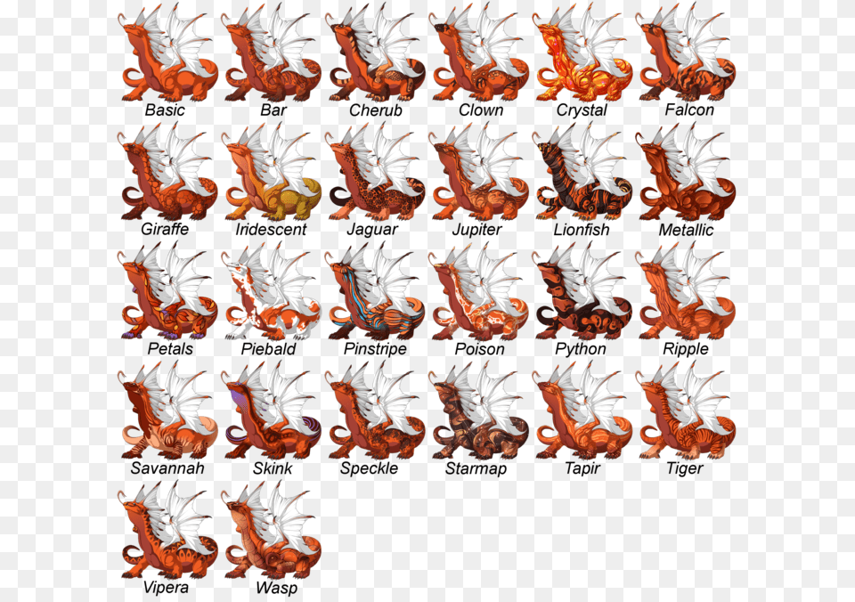 Flight Rising Genes Png Image