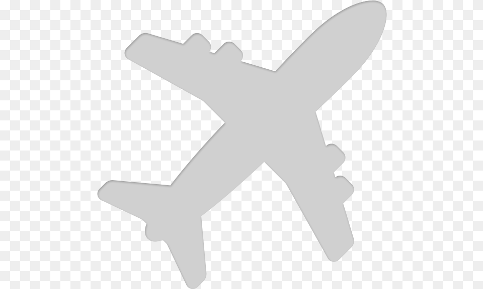 Flight Training Travel Icon White, Silhouette, Aircraft, Transportation, Vehicle Free Png Download