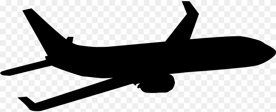 Flight Vector Transparent Plane Vector, Gray Png Image