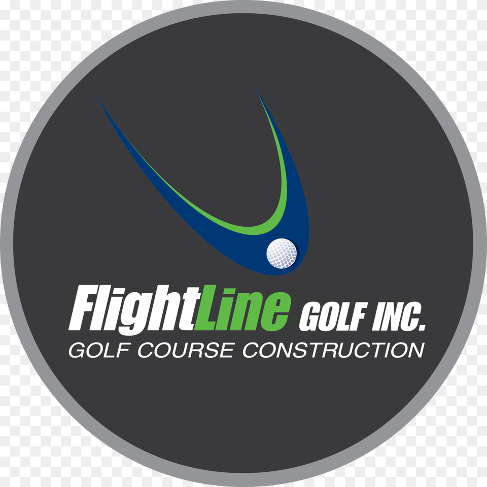 Flightline Golf Inc 22 Anos, Logo, Disk Free Png Download