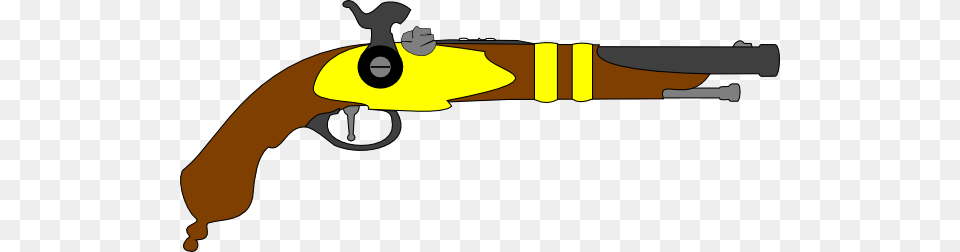 Flint Lock Clipart, Firearm, Gun, Rifle, Weapon Png Image