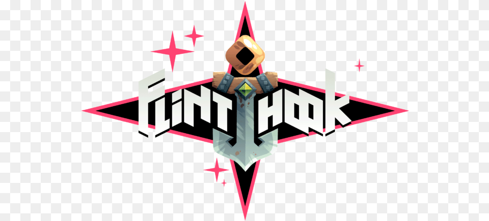 Flinthook Logo Transparent Large Flinthook Hook, Star Symbol, Symbol, Dynamite, Weapon Png