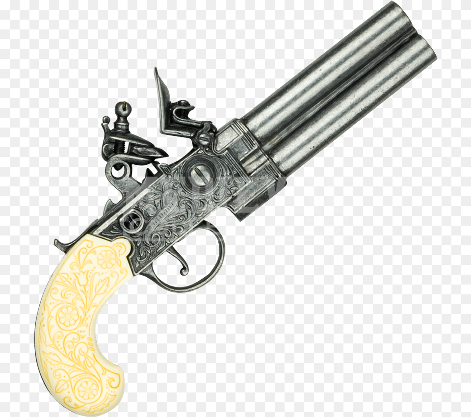 Flintlock, Firearm, Gun, Handgun, Weapon Free Png