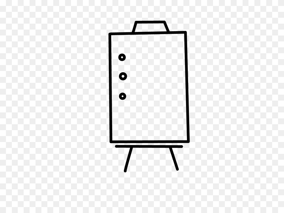 Flip Chart Clip Art, Gray Free Transparent Png