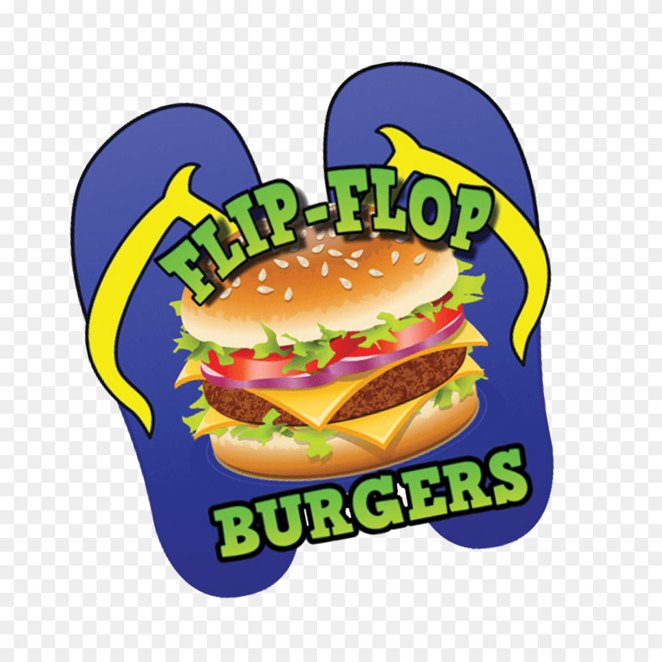 Flip Flop Burgers, Burger, Food Free Png Download