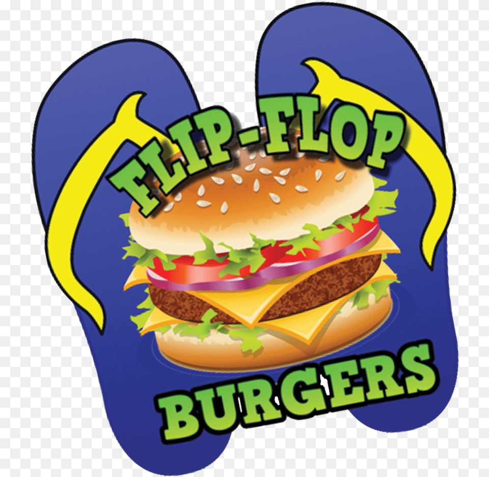 Flip Flop Burgers Cheeseburger, Birthday Cake, Cake, Cream, Dessert Free Png Download