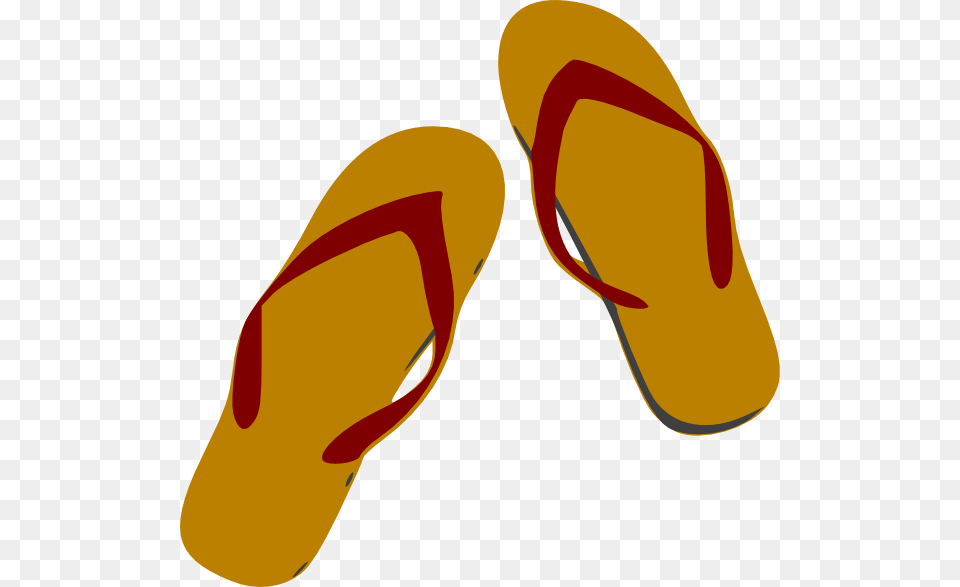 Flip Flop Sandals Clip Art, Clothing, Flip-flop, Footwear Png Image