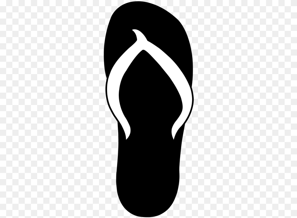 Flip Flops, Stencil Free Png Download