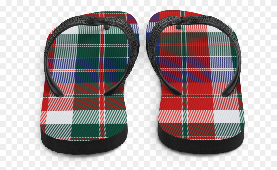 Flip Flops, Clothing, Flip-flop, Footwear, Tartan Png Image