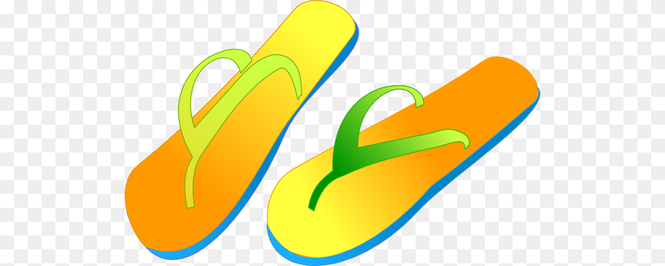 Flip Flops Clip Art For Web, Clothing, Flip-flop, Footwear, Animal Free Png Download