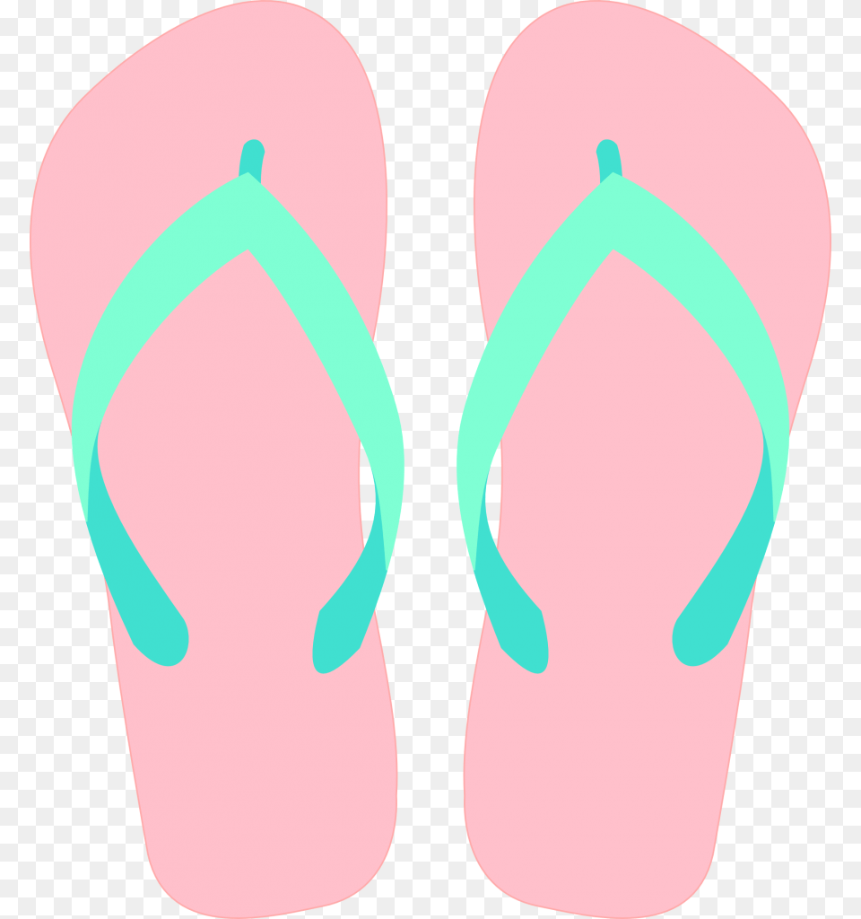 Flip Flops Clipart, Clothing, Flip-flop, Footwear Png