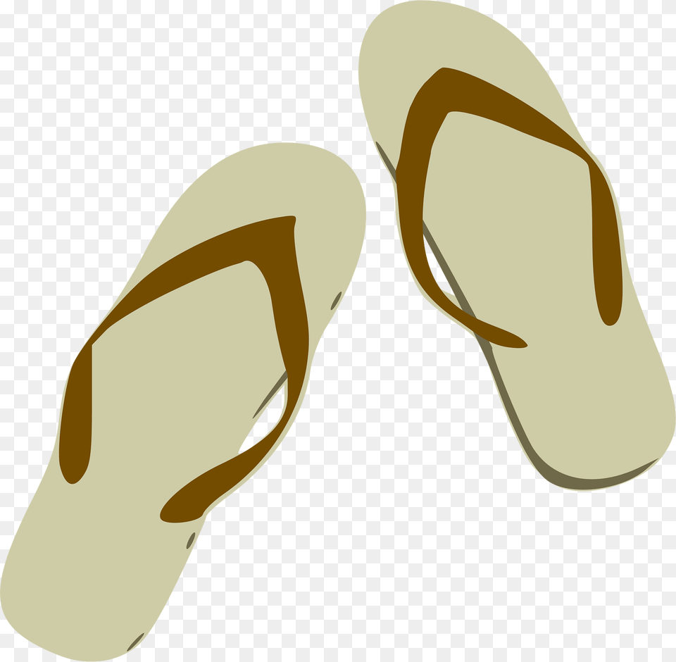 Flip Flops Clipart, Clothing, Flip-flop, Footwear, Animal Png Image