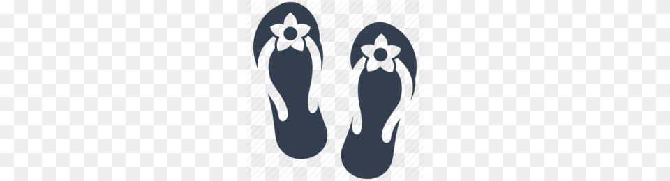 Flip Flops Clipart Shoe Flip Flops Clip Art, Clothing, Flip-flop, Footwear, Person Free Png