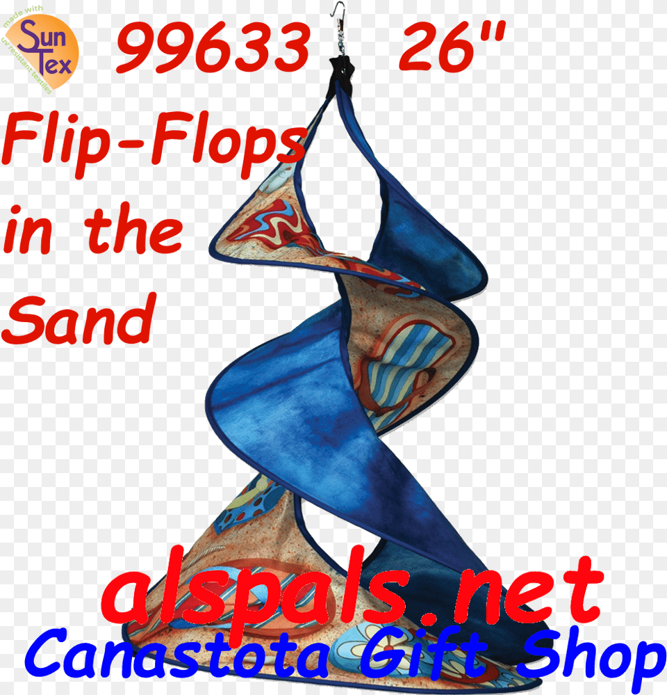 Flip Flops Twin Spinner Windsock Premier Kites Sand, Woman, Person, Female, Adult Free Png Download
