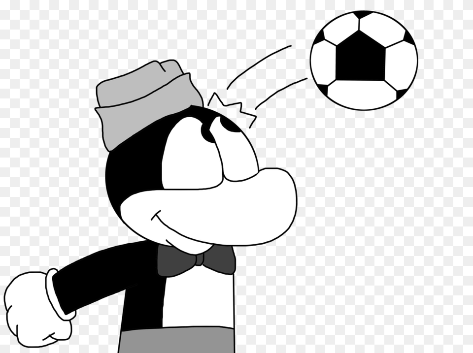 Flip Kicks Soccer Ball, Clothing, Hat, Stencil, Adult Free Png