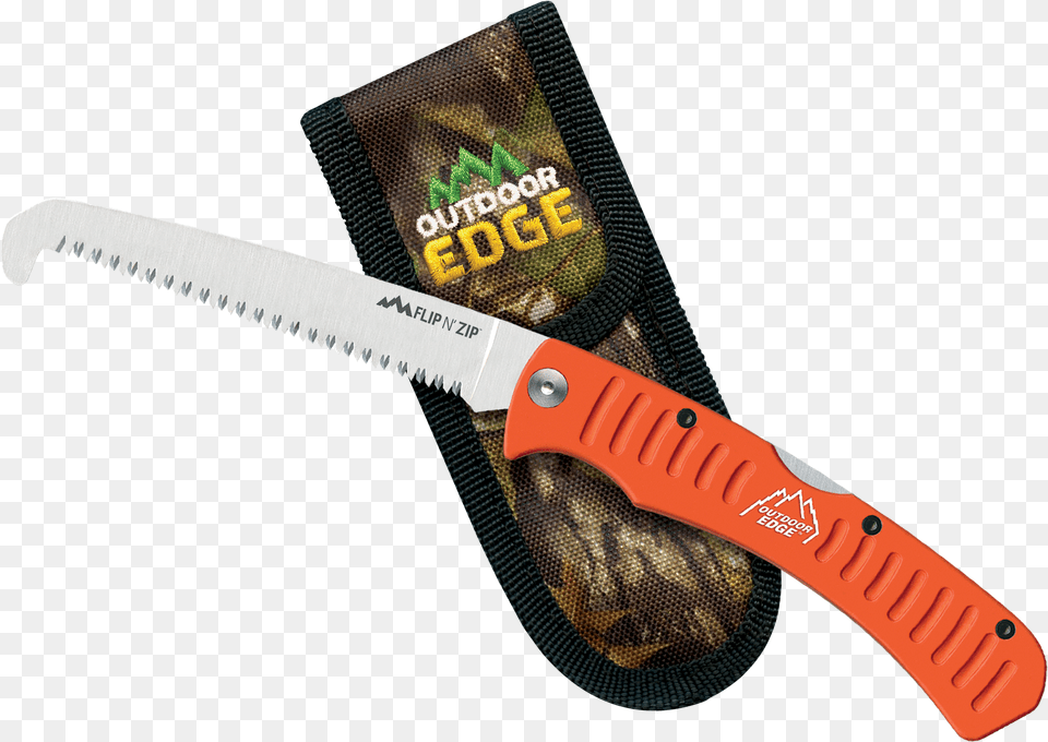 Flip N Zip Saw Outdoor Edge, Blade, Knife, Weapon, Device Png