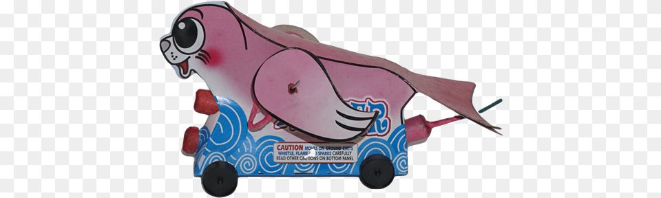Flipper Novelty Firework Push Pull Toy, Carriage, Transportation, Vehicle, Art Free Png Download