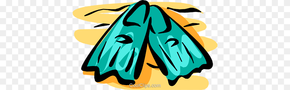 Flippers Royalty Vector Clip Art Illustration, Animal, Butterfly, Insect, Invertebrate Free Transparent Png