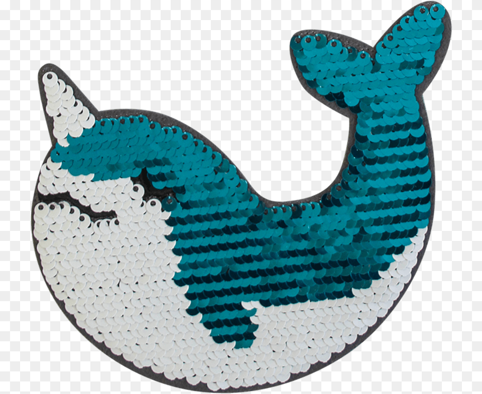 Flipping Sequins Narwhal Crescent, Home Decor, Rug, Cushion, Animal Free Transparent Png