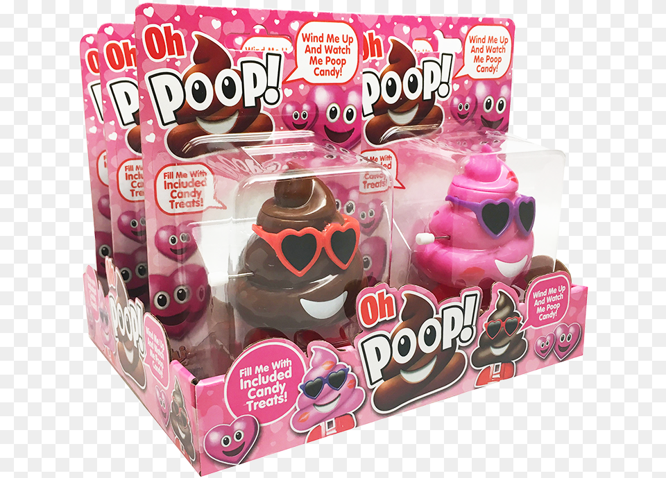 Flix Candy Oh Poop Candy Fruit Lollipops 052 Oz, Food, Sweets, Toy Png