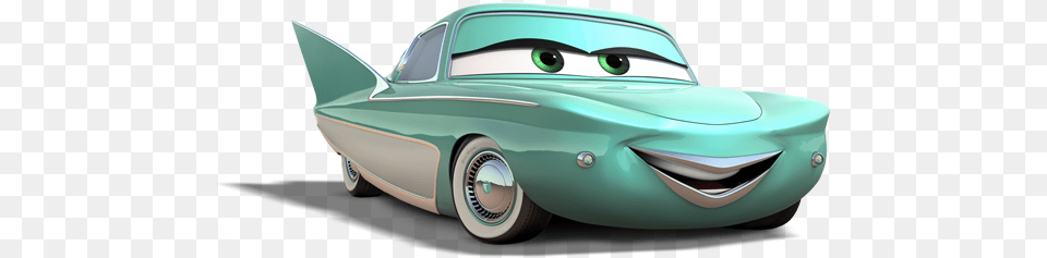 Flo Pixar Cars Flo, Car, Sports Car, Transportation, Vehicle Free Png